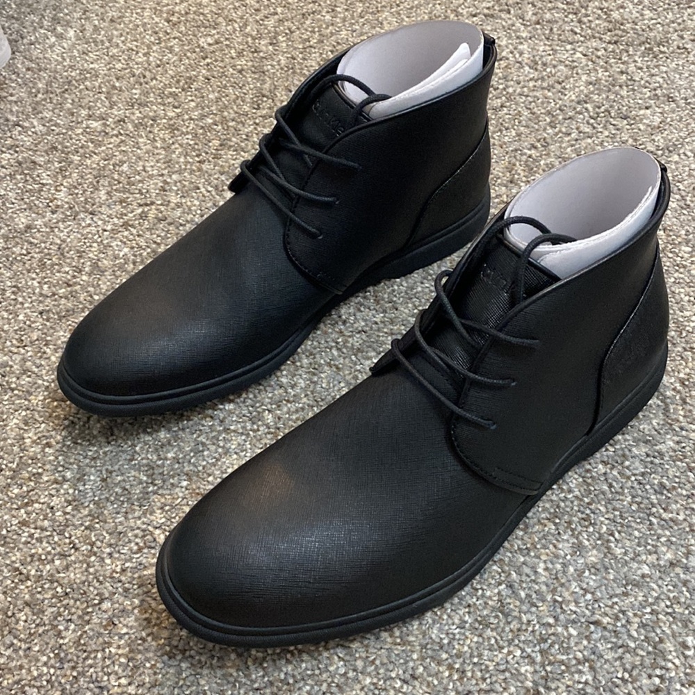 Calvin Klein Men’s Teddy Lace-Up Ankle Boots NWT
